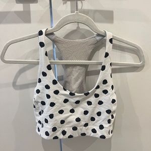 Outdoor Voices Polka Dot Bra